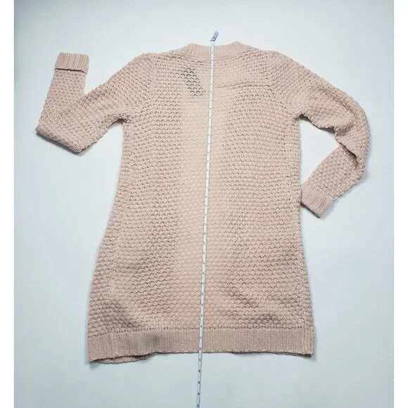 Vero Moda Open Front Cardigan Sweater Womens Small in Sepia Rose Cottagecore NWT - Picture 6 of 16